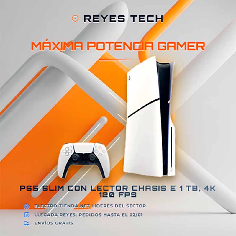 super oferta ps5 chasis 5 1tb con lector